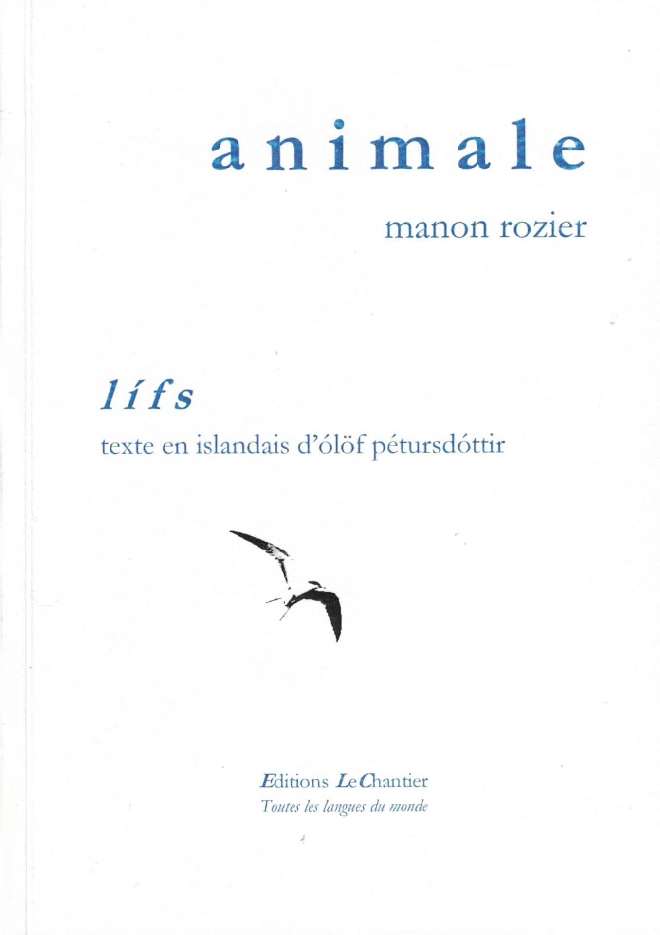 animale - Manon Rozier